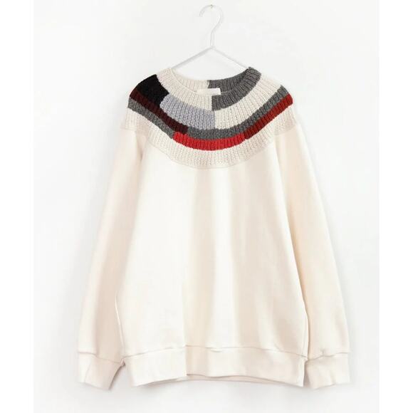 Mosaic Knit Sweater by Correll Correll Size Medium - Picture 3 of 8